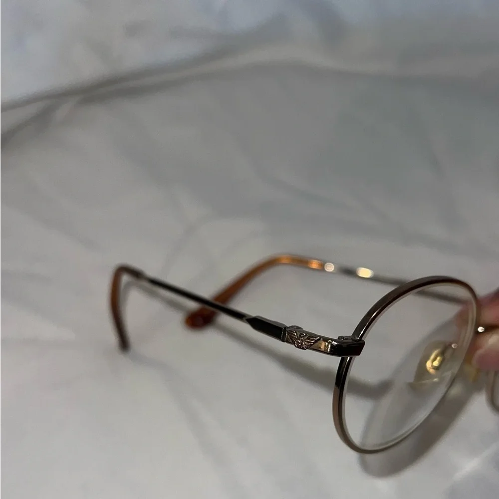 Giorgio Armani Vintage rose gold Glasses